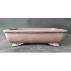 Maceta rectangular 23x16x6.5cm.
