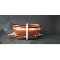 Maceta ovalada 20x16x7 cm