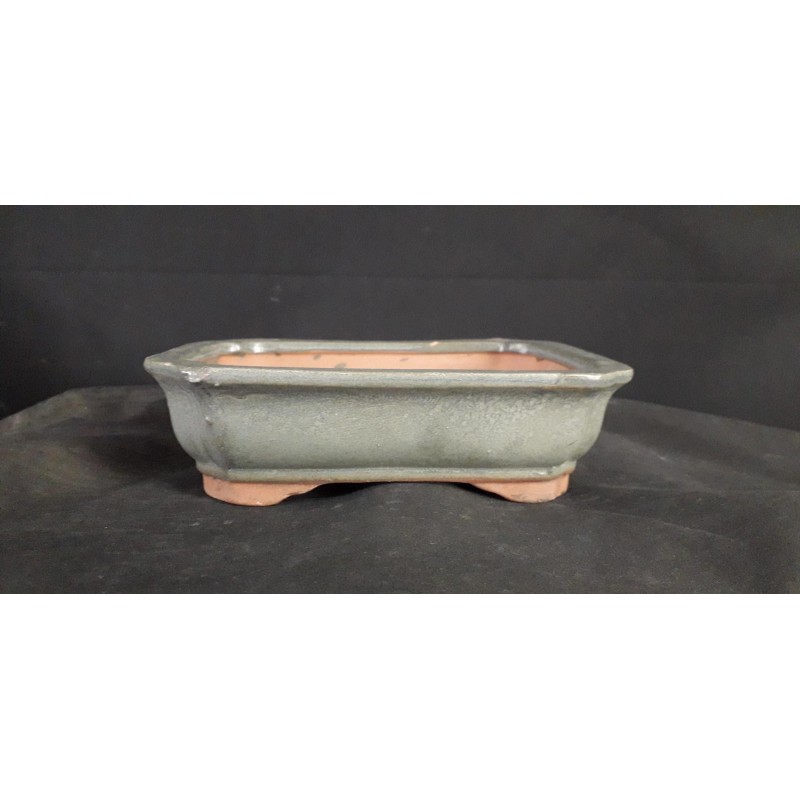 Maceta rectangular 16x12x4,5cm.