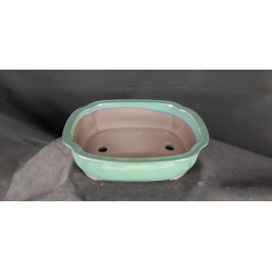Maceta japonesa rectangular 28,5x24x8cm.